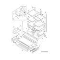 Frigidaire FGHN2866PP7A shelves diagram