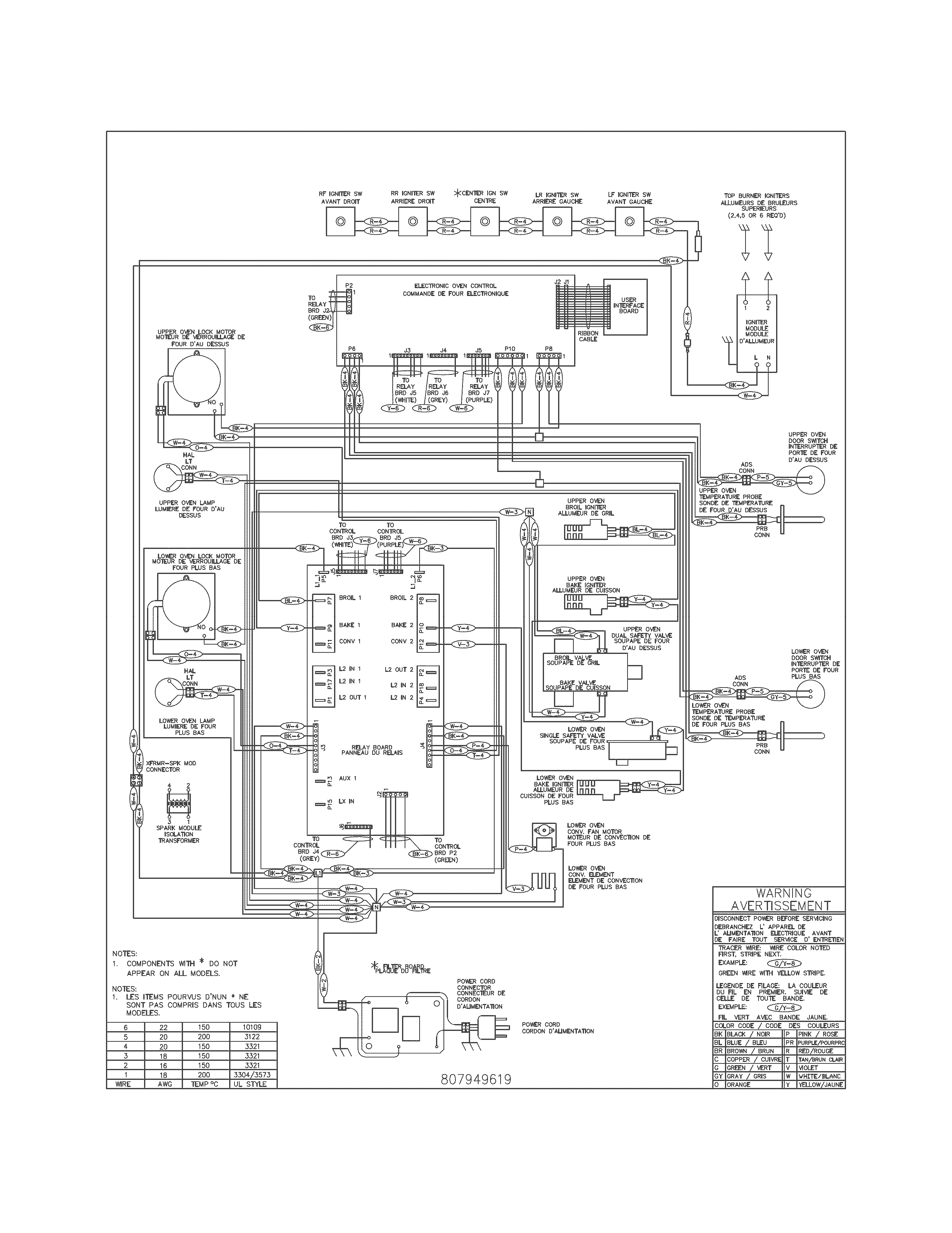 Kenmore Elite 79075429412 wiring diagram diagram