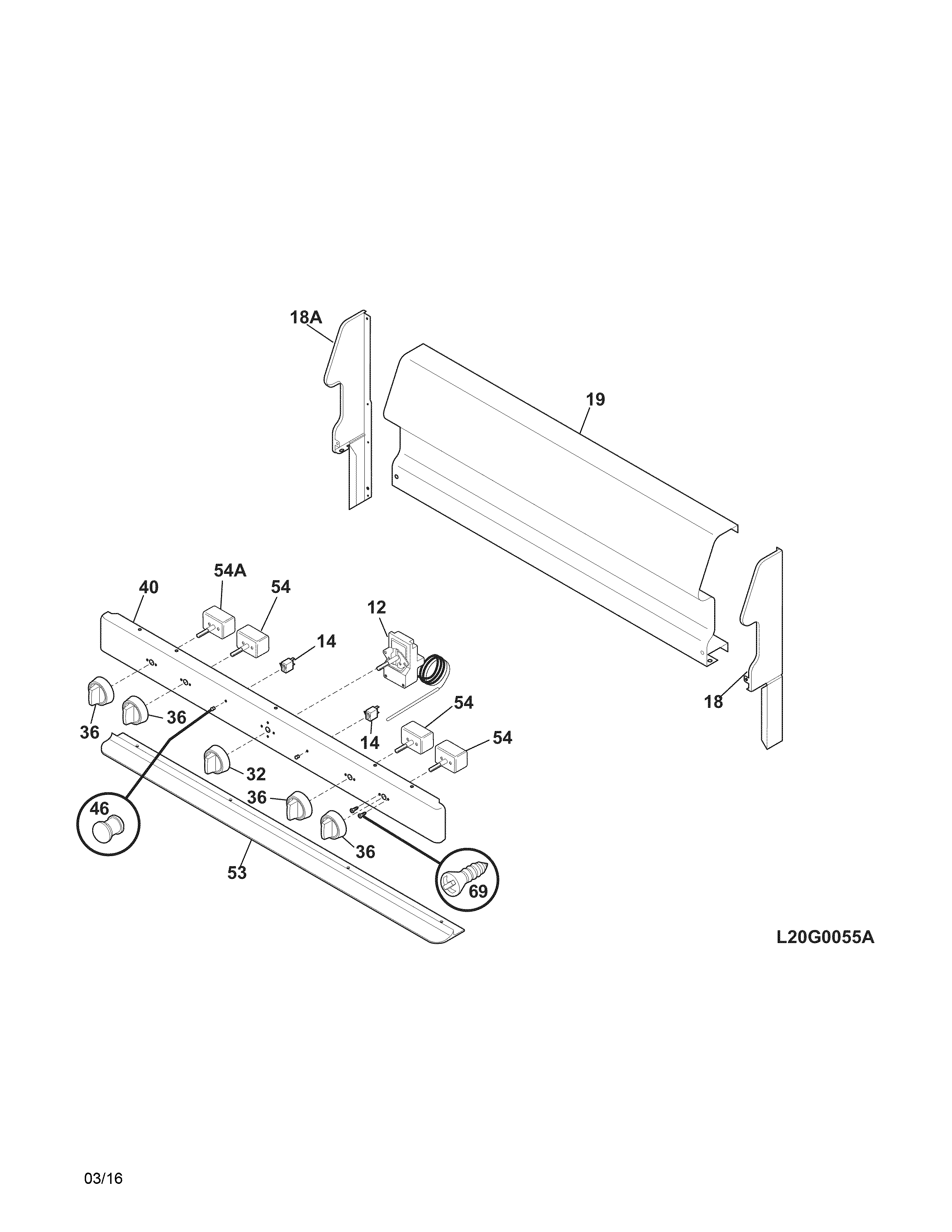 Kenmore 79065312211 backguard diagram