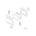 Frigidaire FFEF3043LSN door diagram