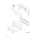 Frigidaire FFGF3023LMF backguard diagram