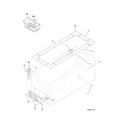 Frigidaire FFFC16M5QWC cabinet diagram