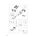 Kenmore 25377080511 recommended spare parts diagram