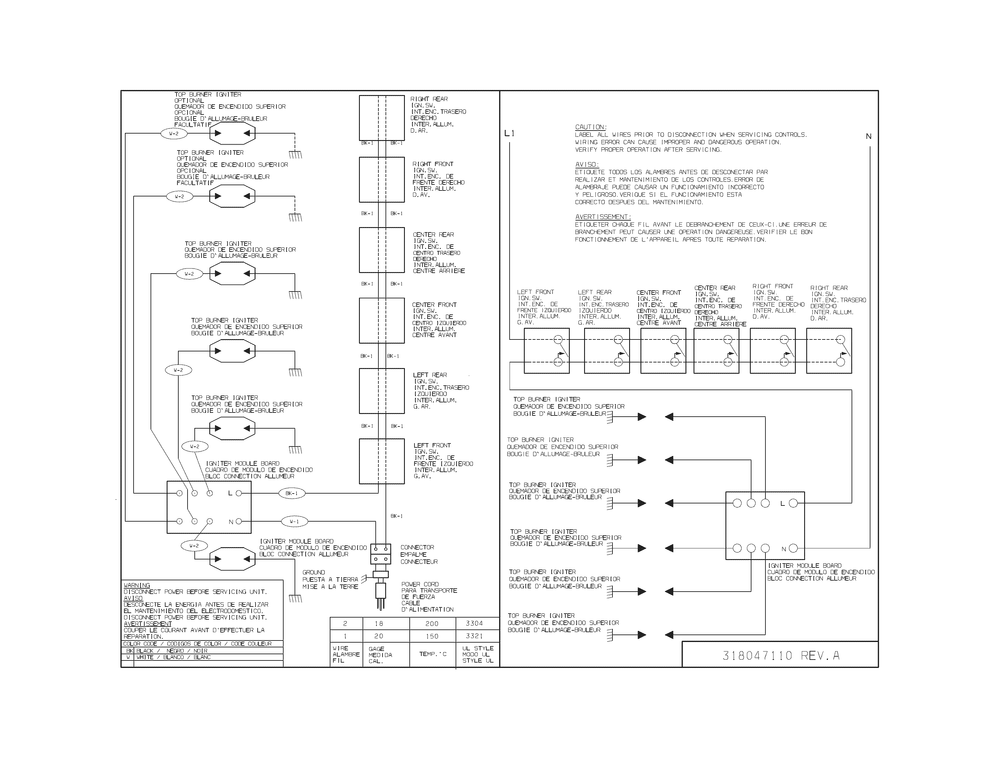 Electrolux E36GC76PRS0 wiring diagram diagram