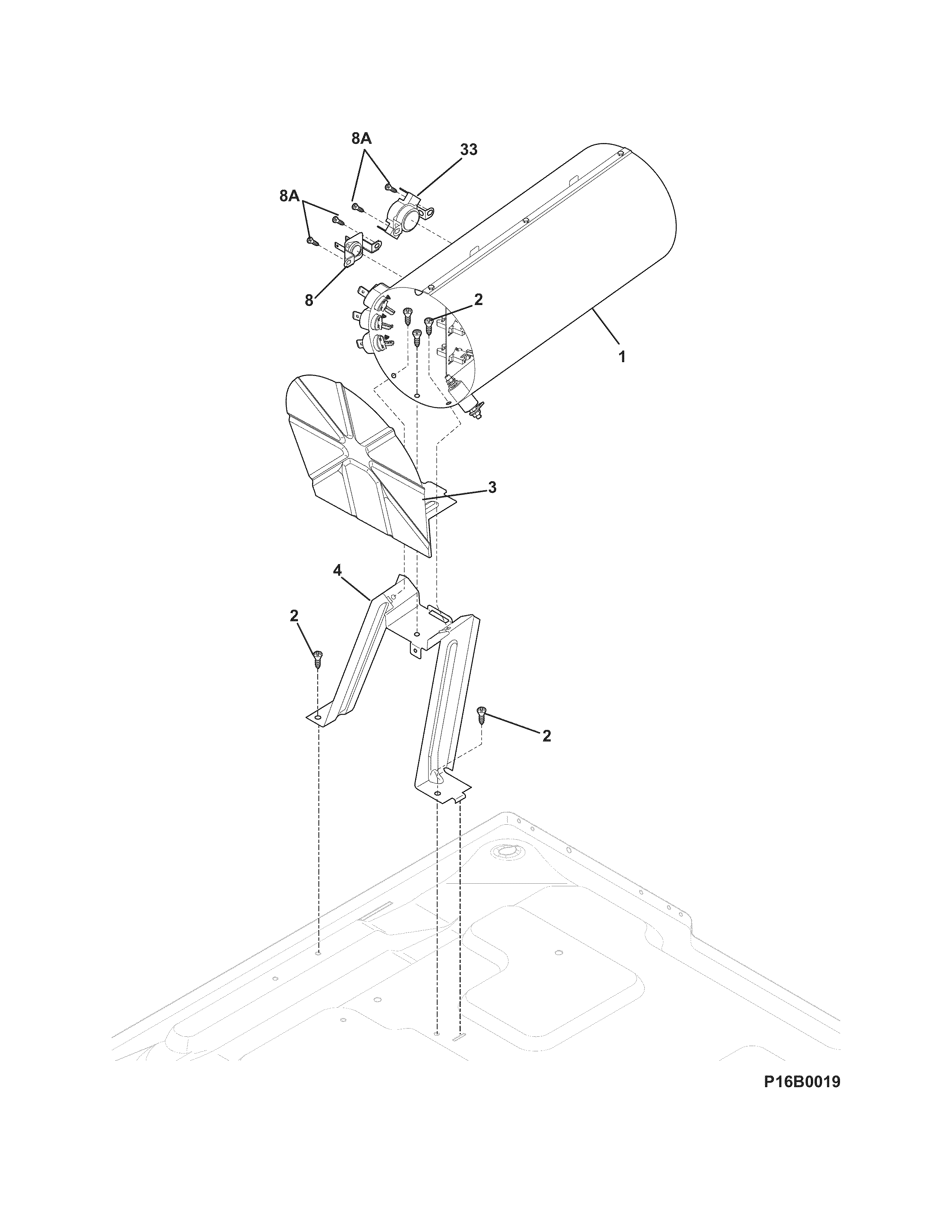 Electrolux EIMED6CLT3 burner diagram