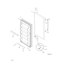 Frigidaire FFFU13M1QWC door diagram