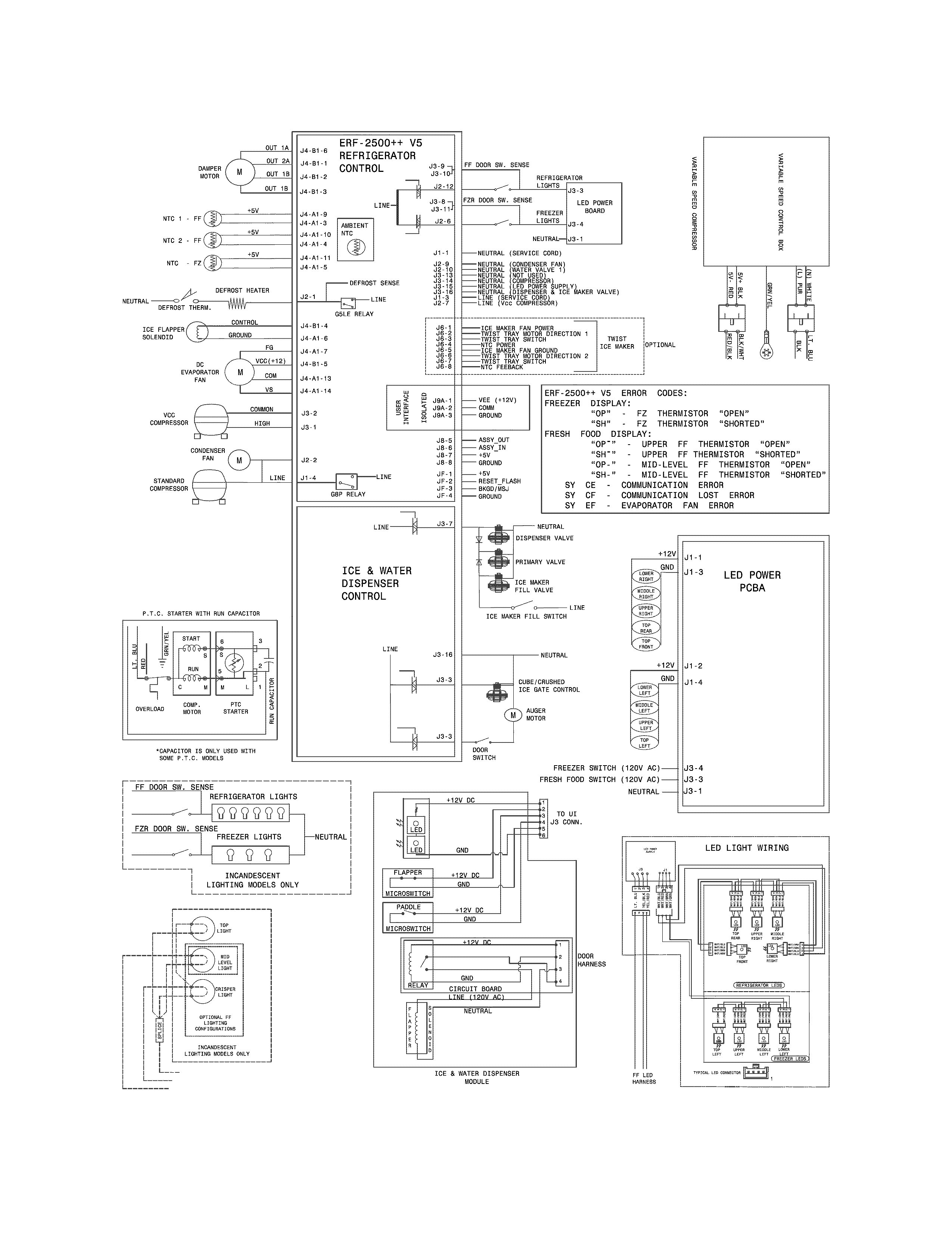 Frigidaire FGHS2631PF4A wiring schematic diagram