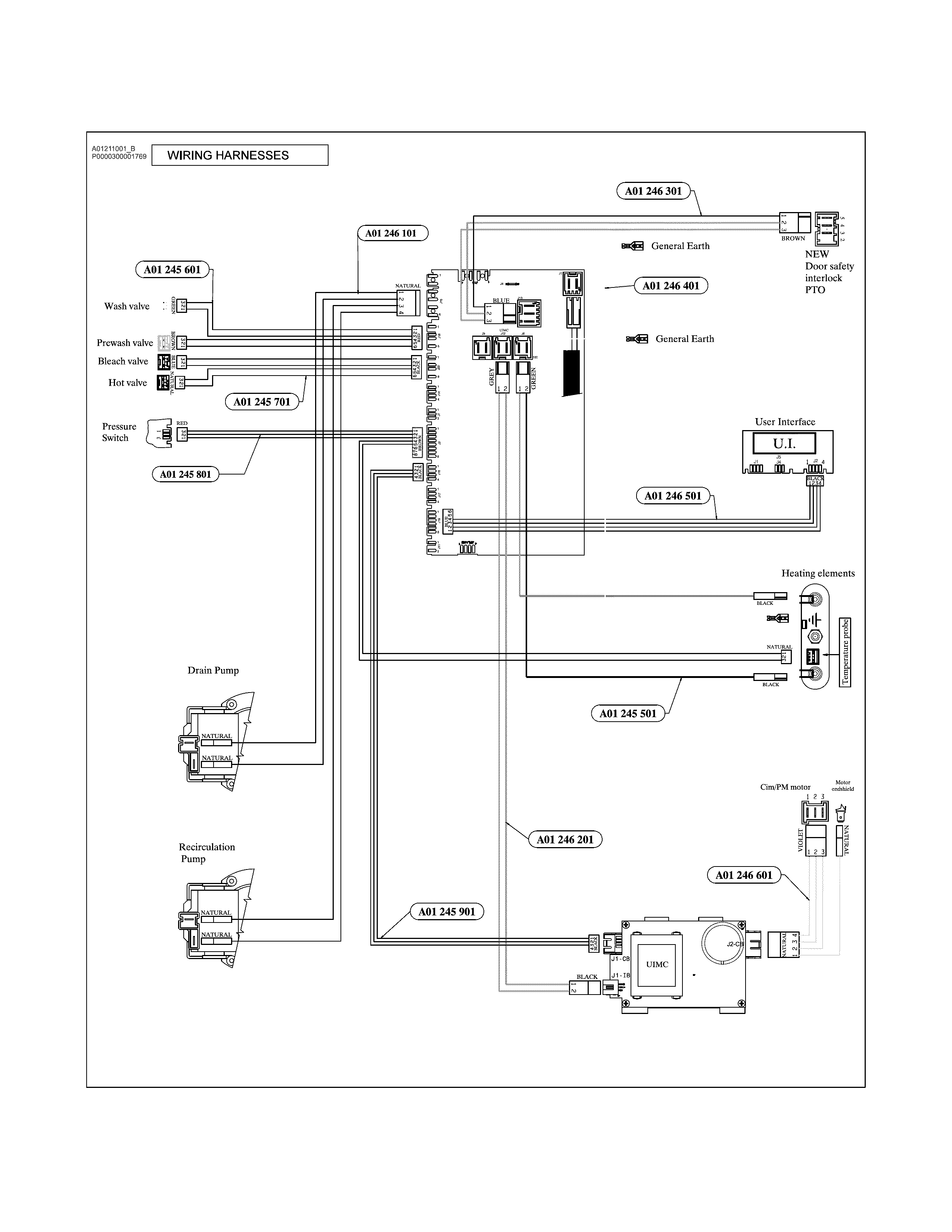 Kenmore 41741912510 wiring diagram diagram