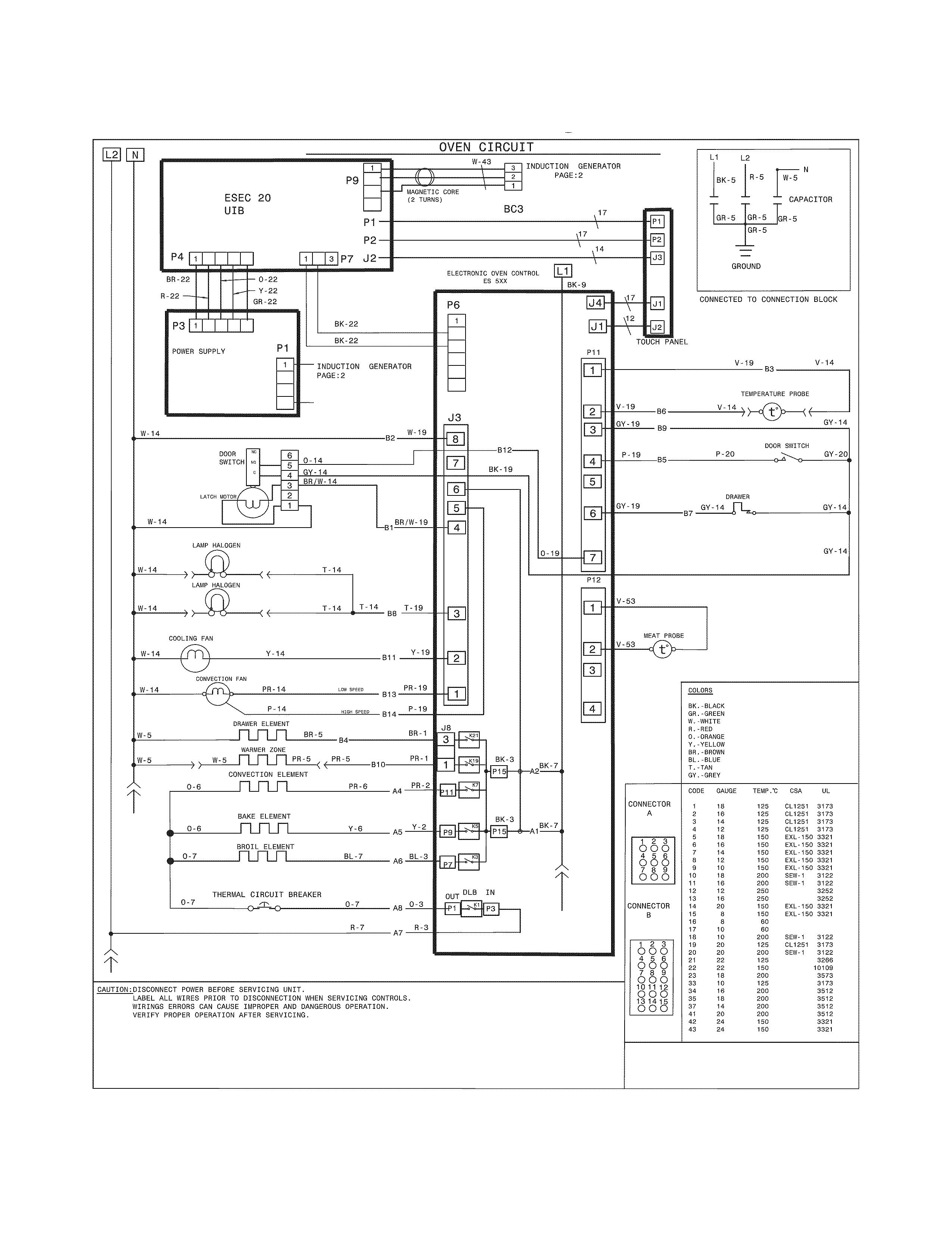Frigidaire CGIS3065PFE wiring diagram diagram