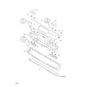 Frigidaire CFES3025PSG backguard diagram