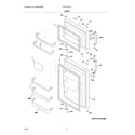 Frigidaire FFHT1621QS3 doors diagram