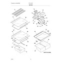 Frigidaire FFHT1621QS3 shelves diagram