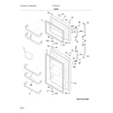 Frigidaire FFTR1821QB5A doors diagram