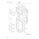 Crosley CRT151RW1 doors diagram