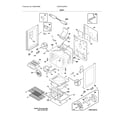 Frigidaire DGGF3045RFB body diagram