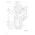 Frigidaire FFHT1831QS3 doors diagram