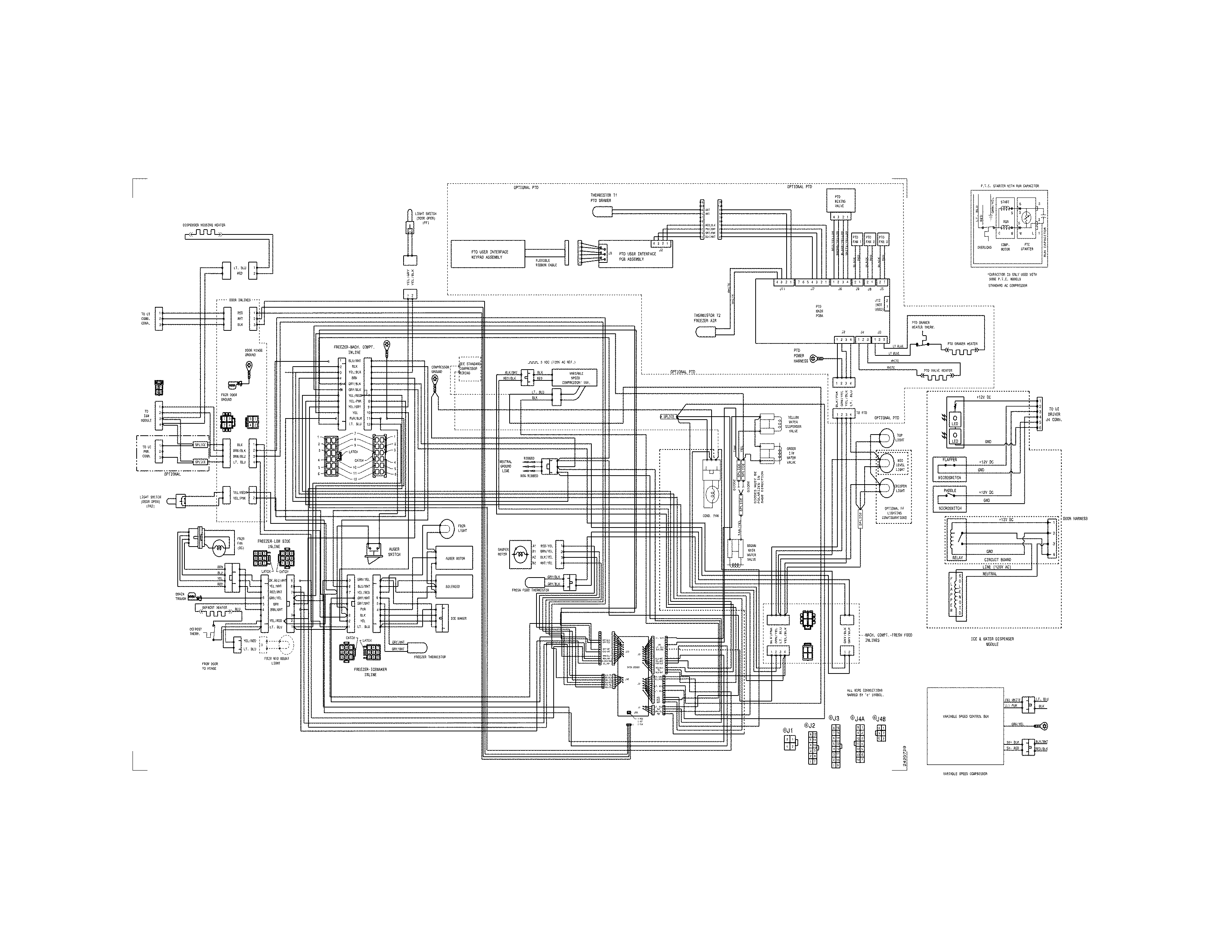 Frigidaire FFSC2323LPBA wiring diagram diagram