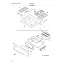 Frigidaire FFGF3049LSJ top/drawer diagram