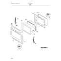 Frigidaire FFGF3049LSJ door diagram