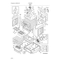 Frigidaire FGES3065PBJ body diagram