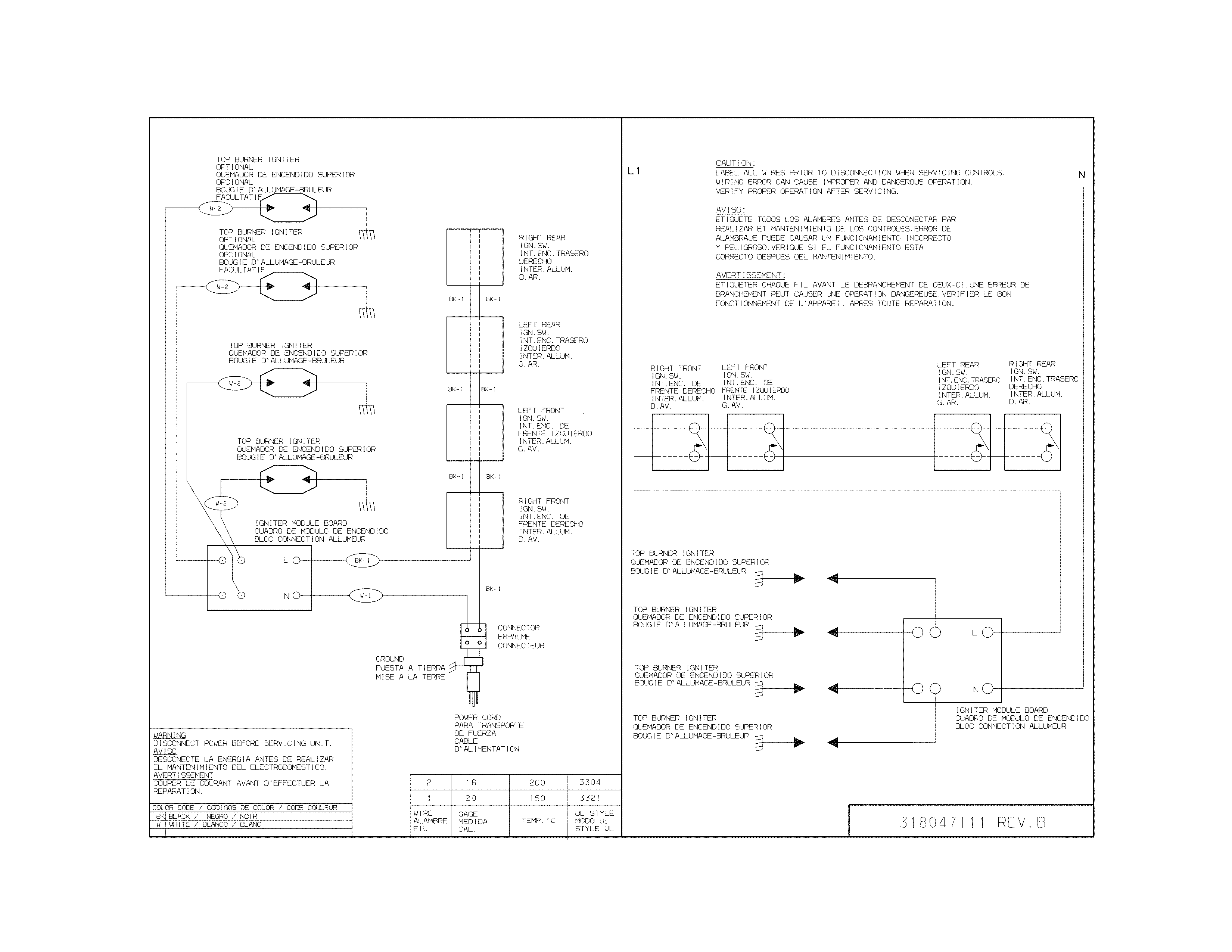 Kenmore 79032542411 wiring diagram diagram