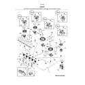 Kenmore 79032553411 burners diagram
