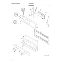 Frigidaire FFGF3024SSA backguard diagram