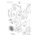 Frigidaire FFGF3024SSA body diagram