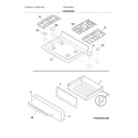 Frigidaire FFGF3024SSA top/drawer diagram