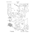 Frigidaire FGGF3060SFA body diagram