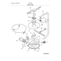 Frigidaire FFBD2404NS8C motor & pump diagram