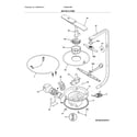 Frigidaire FGBD2438PW9B motor & pump diagram