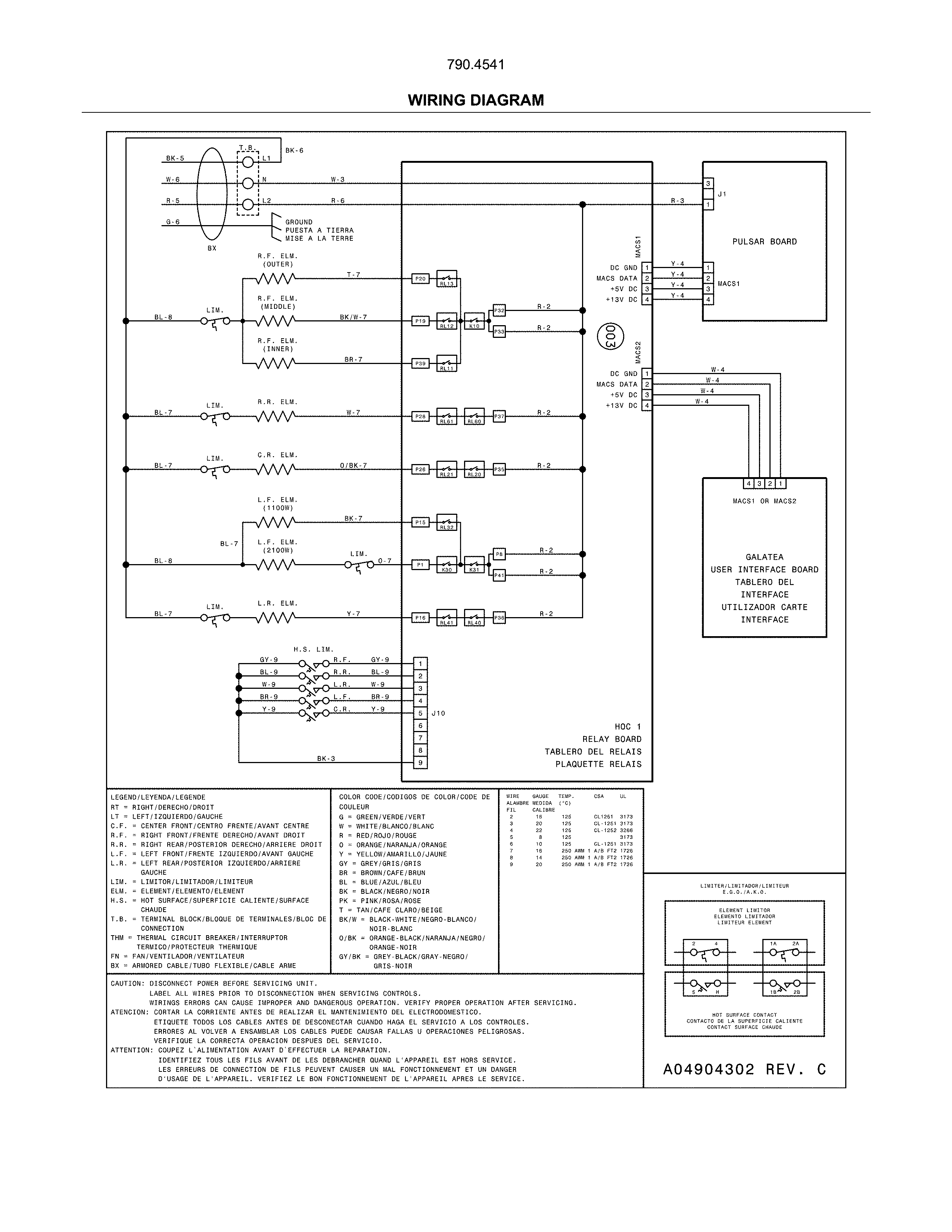 Kenmore Elite 79045413411 wiring diagram diagram