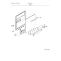Frigidaire LGID2475QF6A door diagram