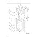 Crosley CRT182IQB3 door diagram