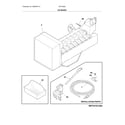 Crosley CRT182IQB3 ice maker diagram