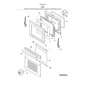 Kenmore Elite 79075233311 door diagram