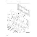Frigidaire FPGF3077QFE backguard diagram