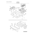 Frigidaire LGGF3043KFV top/drawer diagram