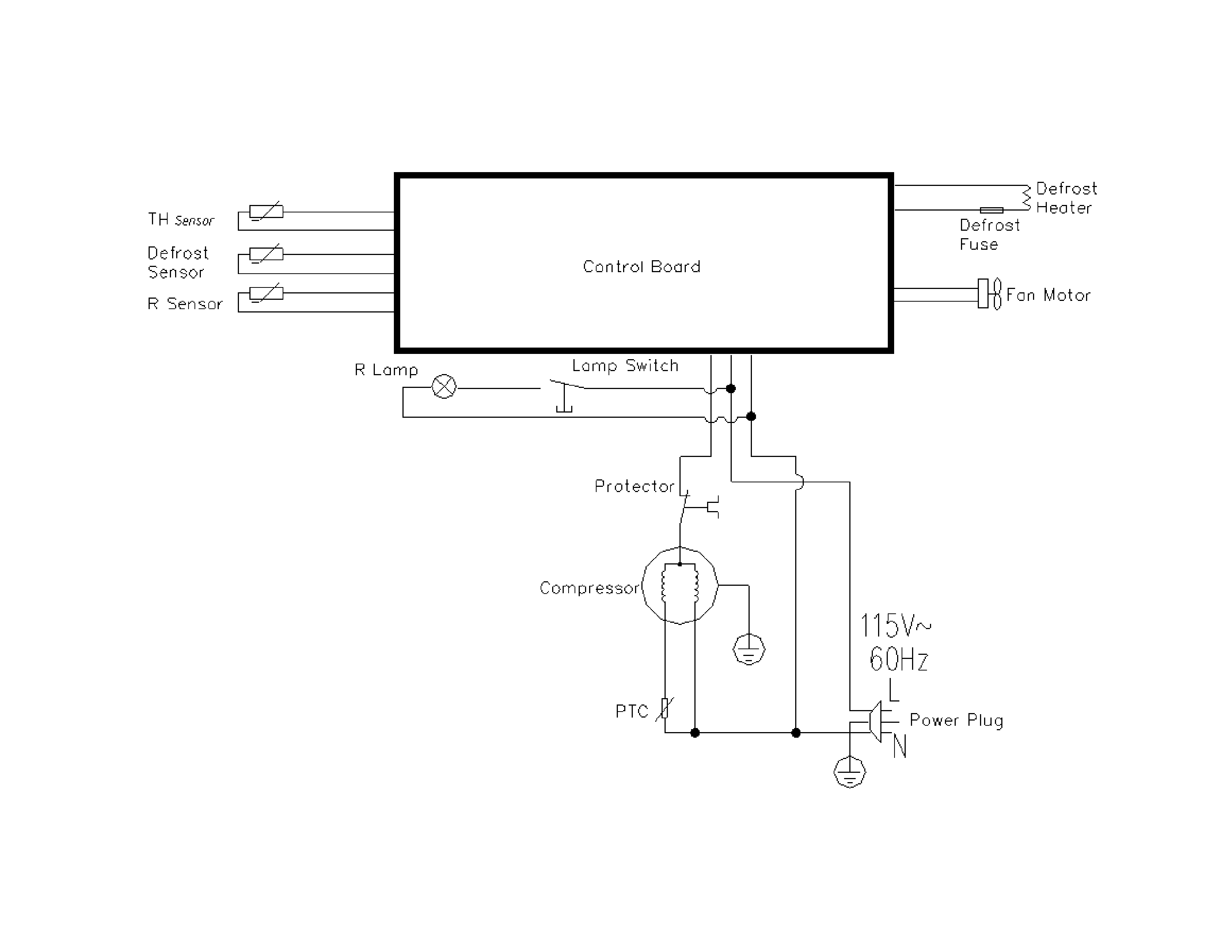 Frigidaire FFTR1022QB0 wiring diagram diagram
