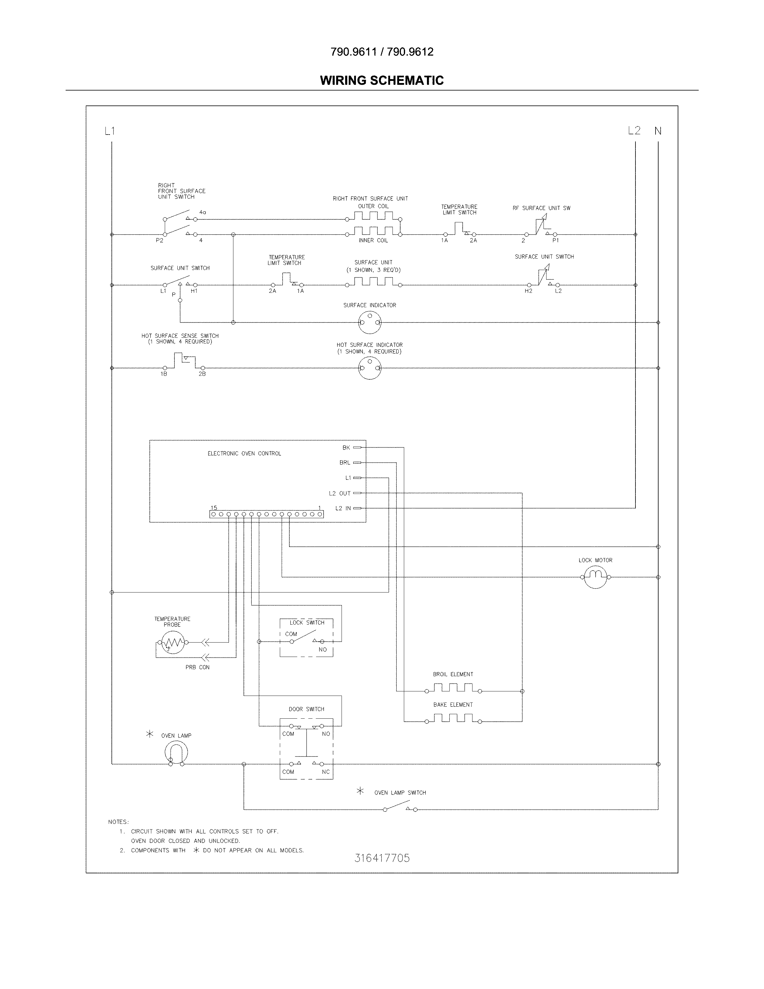 Kenmore 79096114403 wiring diagram diagram