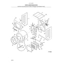 Kenmore 41771712511 upper cabinet/drum heater diagram