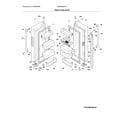 Electrolux EI28BS80KS7A fresh food doors diagram