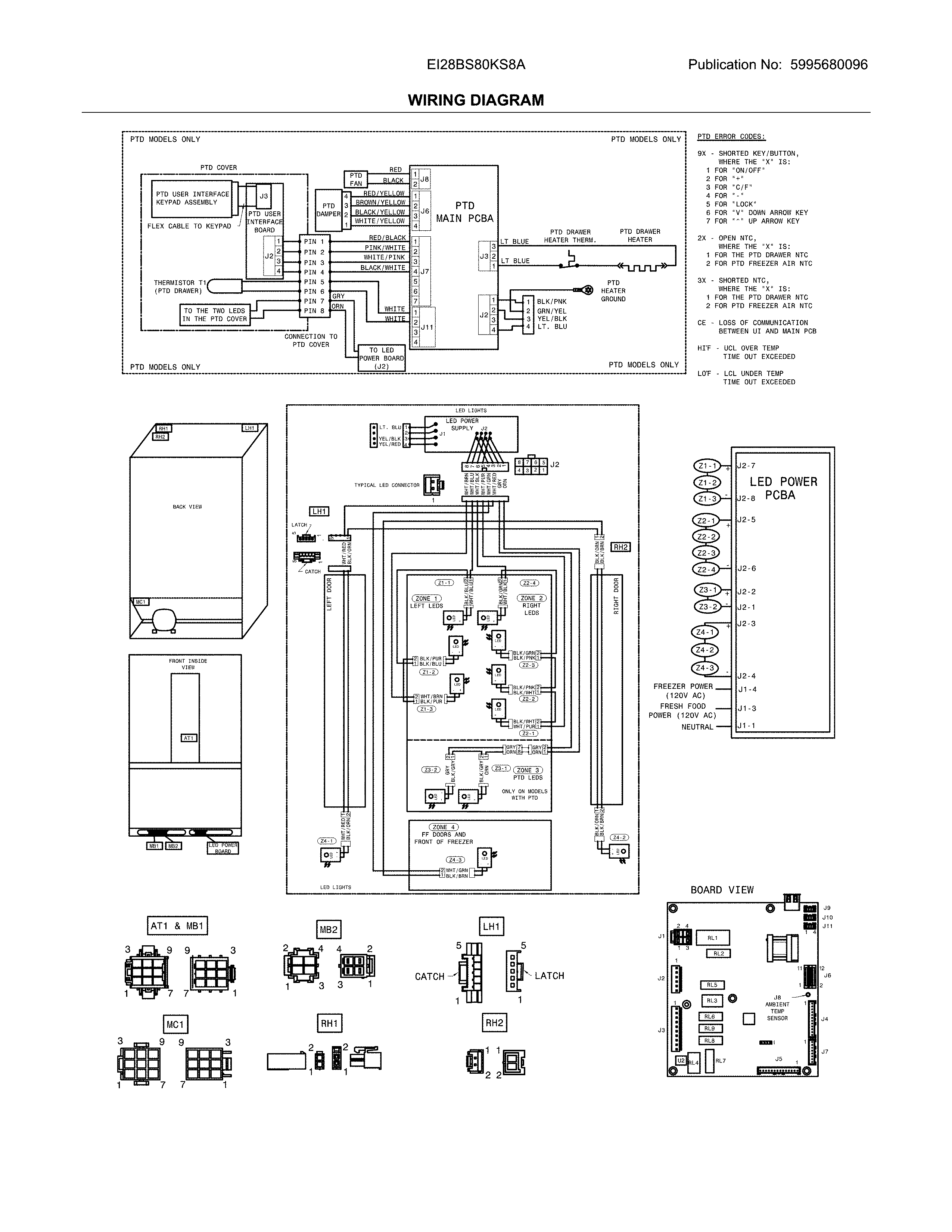 Electrolux EI28BS80KS8A wiring diagram diagram