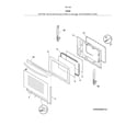 Kenmore 79073234314 door diagram