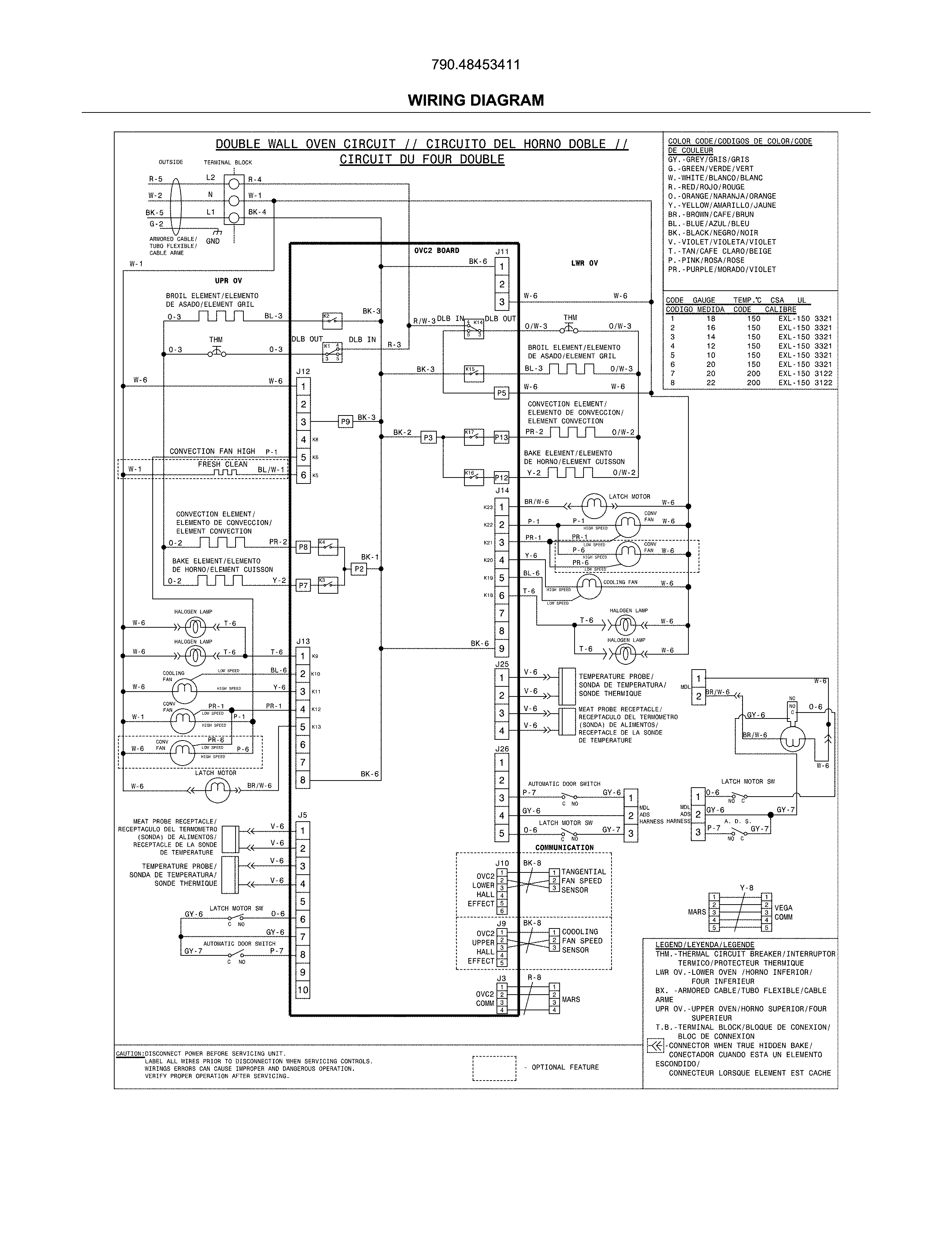 Kenmore Elite 79048453411 wiring diagram diagram