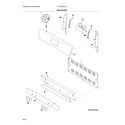 Frigidaire FFLF3047LSF backguard diagram