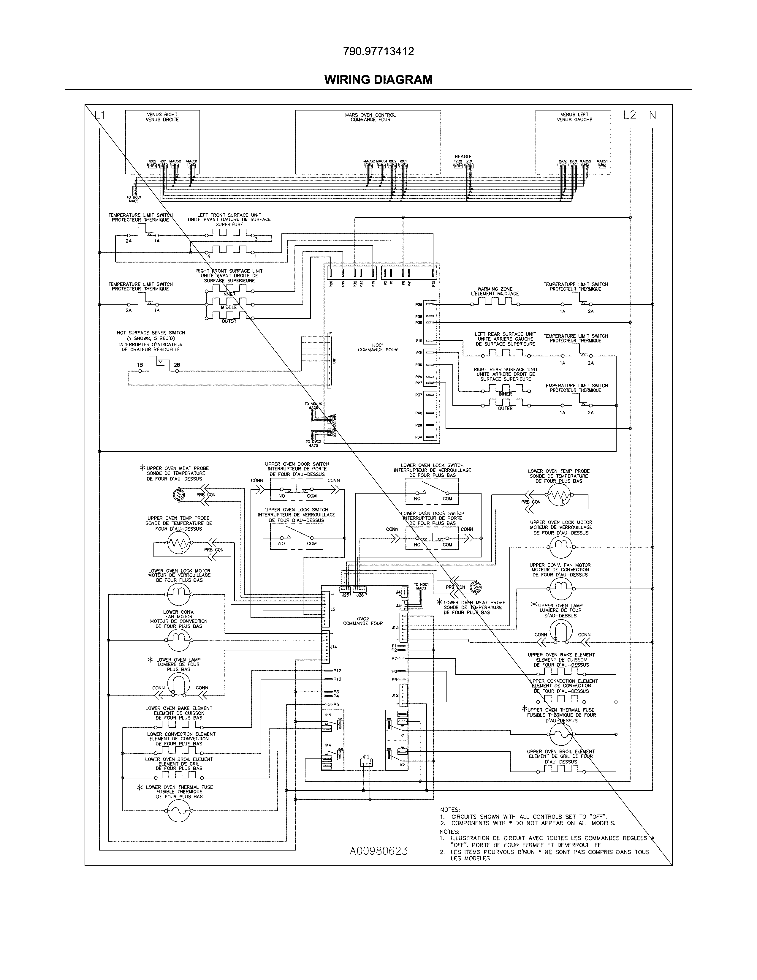 Kenmore Elite 79097713412 wiring diagram diagram