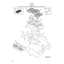 Kenmore Pro 79034913511 main top diagram