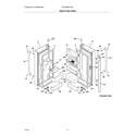 Electrolux EW23BC87SS0 fresh food doors diagram